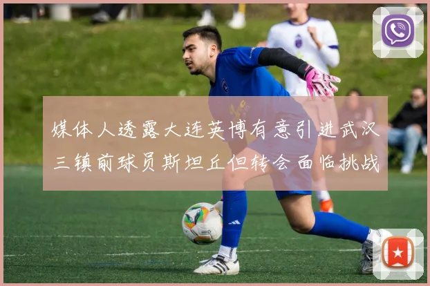 媒体人透露大连英博有意引进武汉三镇前球员斯坦丘但转会面临挑战